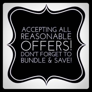 Bundle for a great deal!❣️